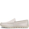 Born Shoes Canada | Men's Allan Slip-Ons & Lace-Ups - White Sea Salt (White)