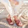 Born Shoes Canada | Men's Marco Sandals - Dark Tan Bourbon (Brown)