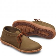 Born Shoes Canada | Women's Nuala Boots - Army Green Nubuck (Green)