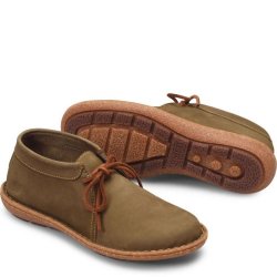 Born Shoes Canada | Women's Nuala Boots - Army Green Nubuck (Green)