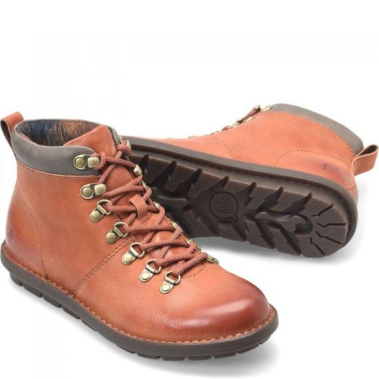 Born Shoes Canada | Women's Blaine Boots - Orange and Grey (Orange) - Click Image to Close