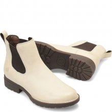 Born Shoes Canada | Women's Cove Boots - Cream (White)