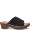 Born Shoes Canada | Women's Teayo Basic Sandals - Black Distressed (Black)