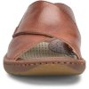 Born Shoes Canada | Men's Marco Sandals - Dark Tan Bourbon (Brown)