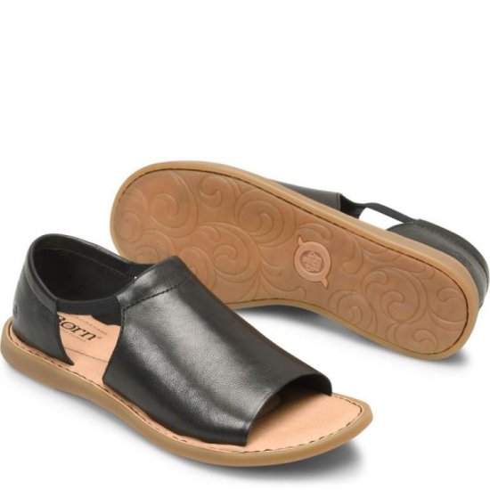 Born Shoes Canada | Women's Cove Modern Sandals - Black - Click Image to Close