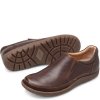 Born Shoes Canada | Men's Nigel Slip On Slip-Ons & Lace-Ups - Dark Brown (Brown)