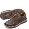 Born Shoes Canada | Men's Bronson Slip-Ons & Lace-Ups - Dark Concrete Distressed (Grey)