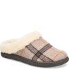 Born Shoes Canada | Women's Ali Slip-Ons & Lace-Ups - Taupe Plaid Wool (Tan)