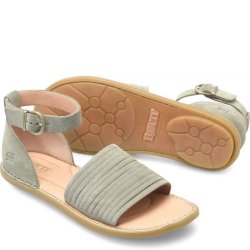 Born Shoes Canada | Women's Margot Sandals - Scandinavian Green Suede (Green)