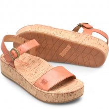 Born Shoes Canada | Women's Sari Sandals - Orange Papaya (Orange)