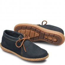 Born Shoes Canada | Women's Nuala Boots - Navy Nubuck (Blue)