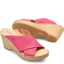 Born Shoes Canada | Women's Nora Sandals - Dark Peonia (Pink)
