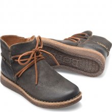 Born Shoes Canada | Women's Calyn Boots - Dark Grey Distressed (Grey)