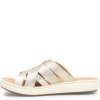 Born Shoes Canada | Women's Jenny Sandals - Light Gold Panna Cotta (Metallic)