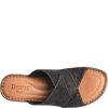 Born Shoes Canada | Women's Teayo Basic Sandals - Black Distressed (Black)