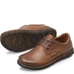 Born Shoes Canada | Men's Soledad Slip-Ons & Lace-Ups - Dark Avana (Brown)