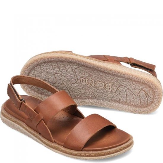 Born Shoes Canada | Women's Cadyn Sandals - Pecan (Brown) - Click Image to Close