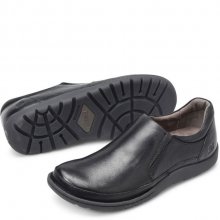 Born Shoes Canada | Men's Nigel Slip On Slip-Ons & Lace-Ups - Black
