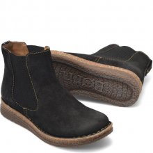 Born Shoes Canada | Women's Faline Boots - Black Distressed (Black)