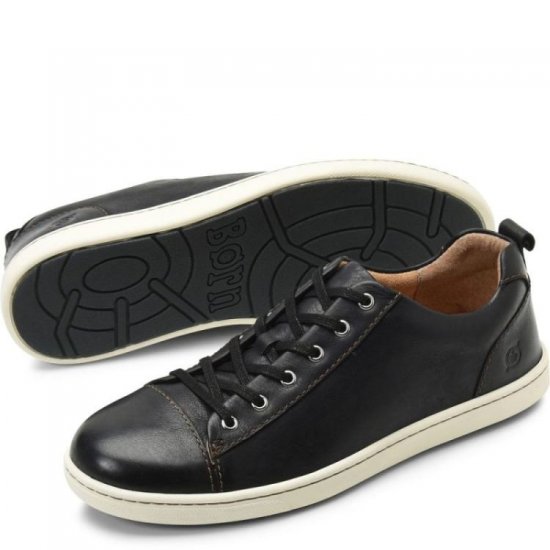 Born Shoes Canada | Men's Allegheny Slip-Ons & Lace-Ups - Black - Click Image to Close