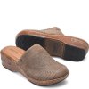 Born Shoes Canada | Women's Yucatan Distressed Clogs - Wet Weather (Grey)