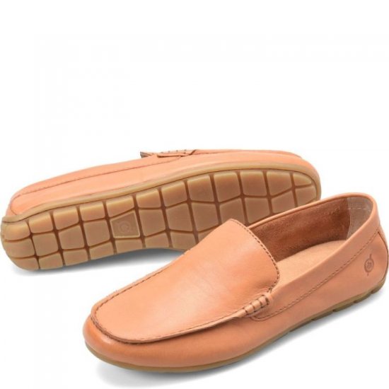 Born Shoes Canada | Men's Allan Slip-Ons & Lace-Ups - Tan Nocino (Tan) - Click Image to Close