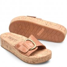 Born Shoes Canada | Women's Sloane Sandals - Tan Cuoio (Brown)