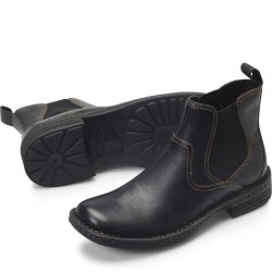 Born Shoes Canada | Men's Hemlock Boots - Black