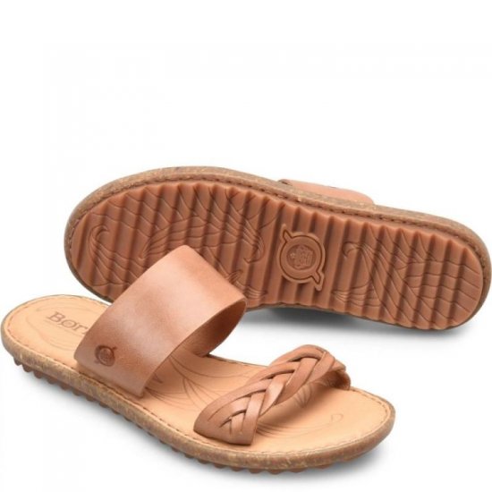 Born Shoes Canada | Women's Morena Sandals - Cuoio (Brown) - Click Image to Close