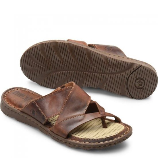 Born Shoes Canada | Women's Sorja II Sandals - Sedona (Brown) - Click Image to Close