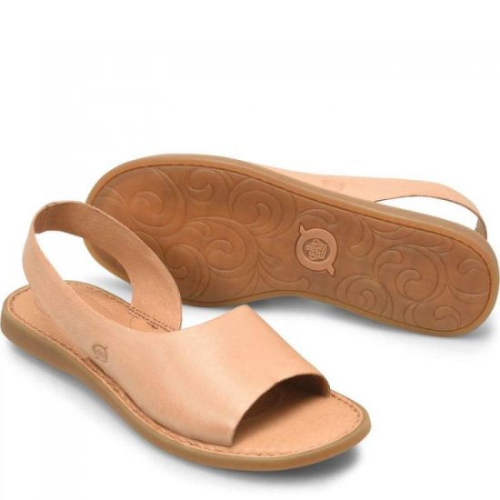 Born Shoes Canada | Women's Inlet Sandals - Natural Nude (Tan) - Click Image to Close